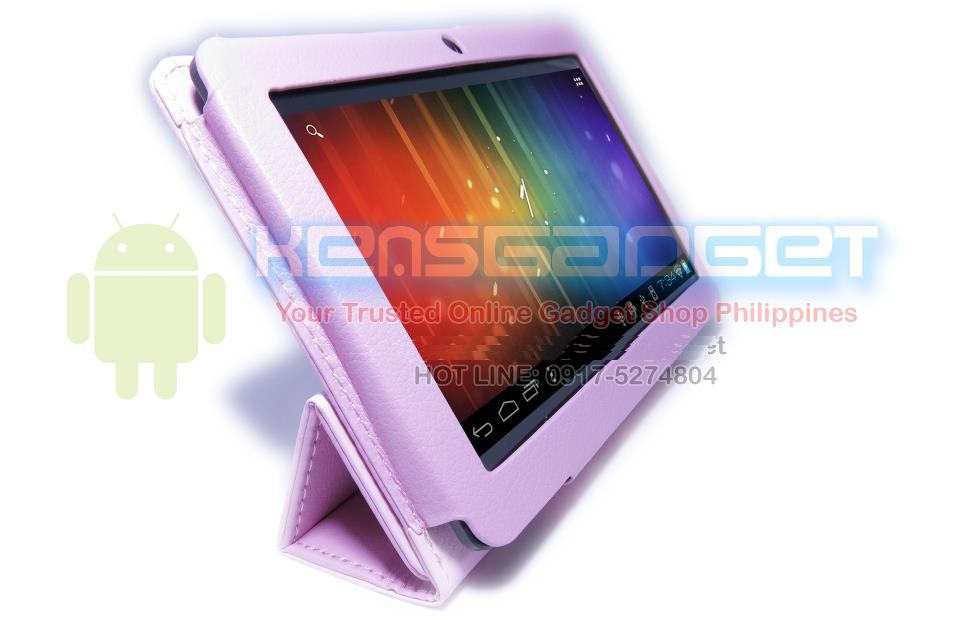 Netpad A13 Back Camera Hole Tablet PC Leather Casing